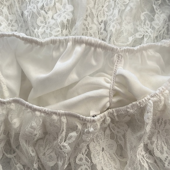 Lace strapless maxi dress - Picture 7 of 8